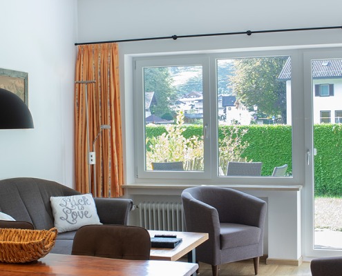 Unsere Ferienwohnung "Manndl" im Ferienhaus Wetterstein im wunderschönen Grainau direkt an der Zugspitze